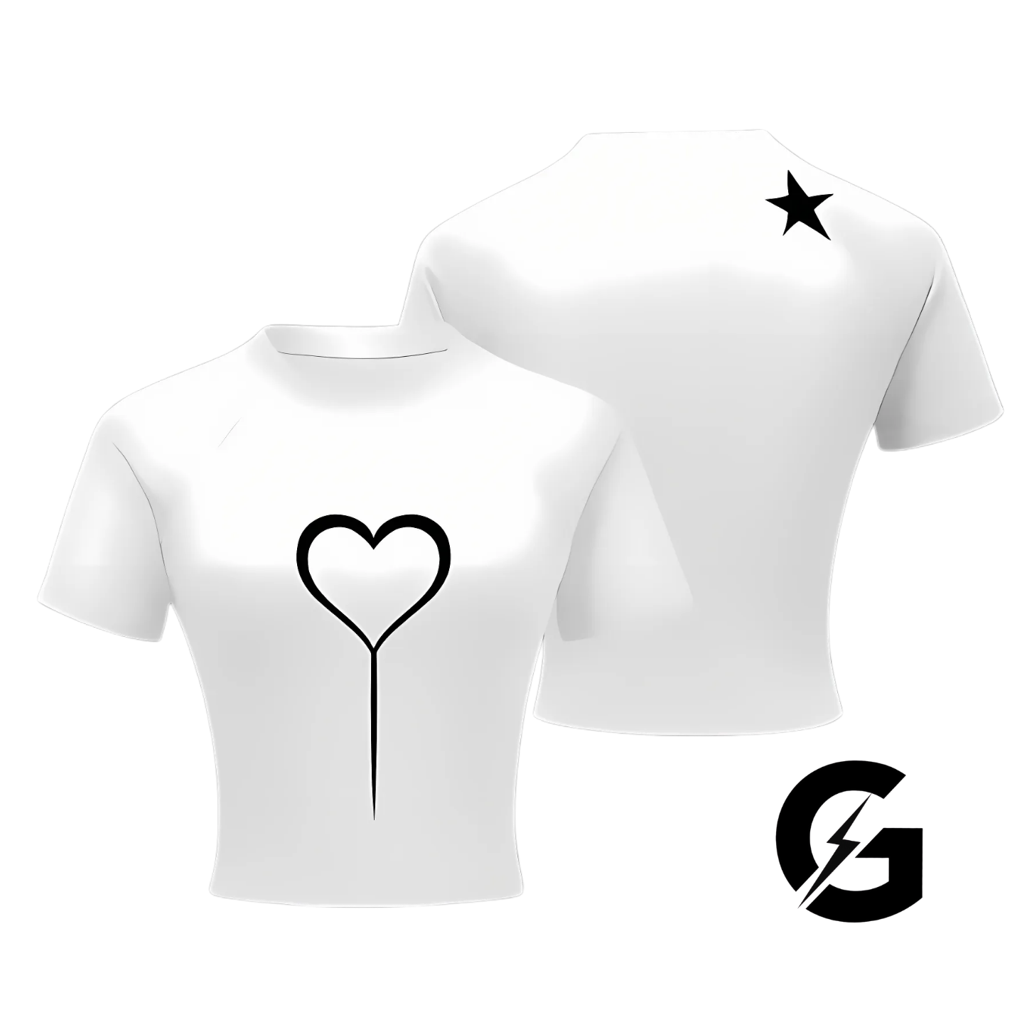 Giorno Crop Compression T Shirt