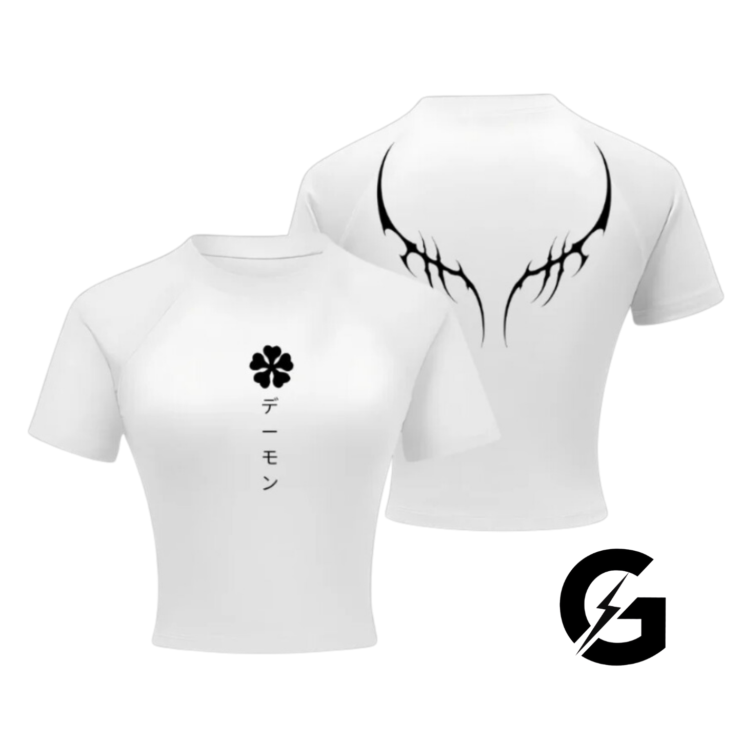 Asta Crop Compression T Shirt