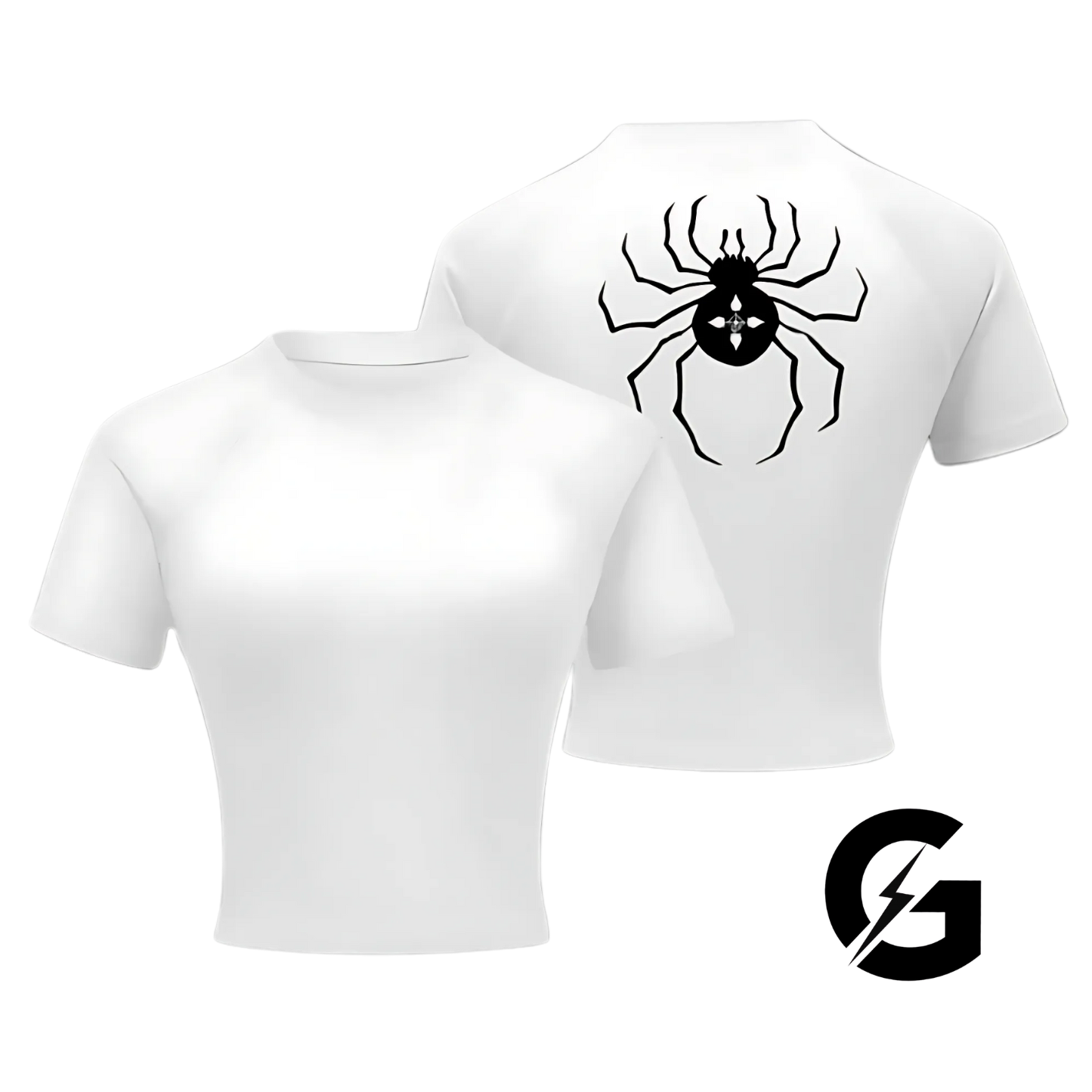 Chrollo Crop Compression T Shirt