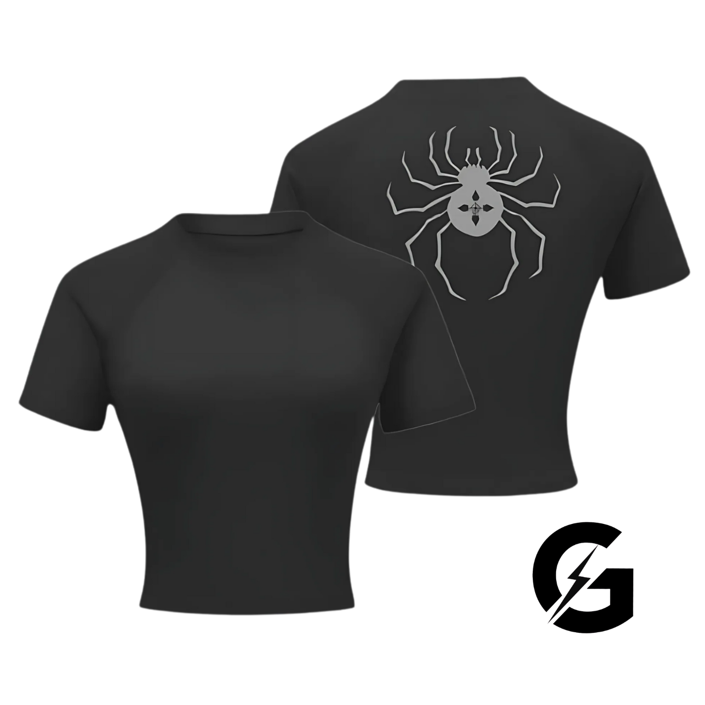 Chrollo Crop Compression T Shirt