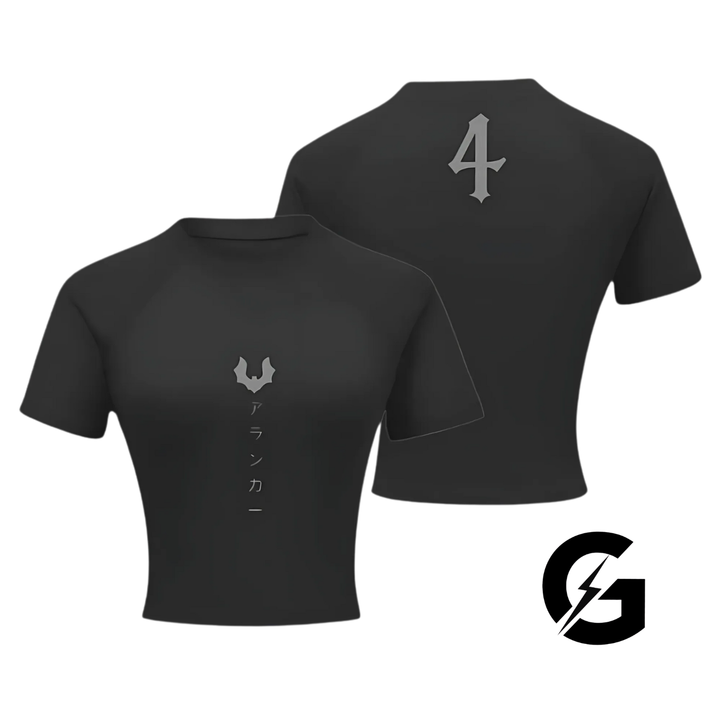 Ulquiorra Crop Compression T Shirt