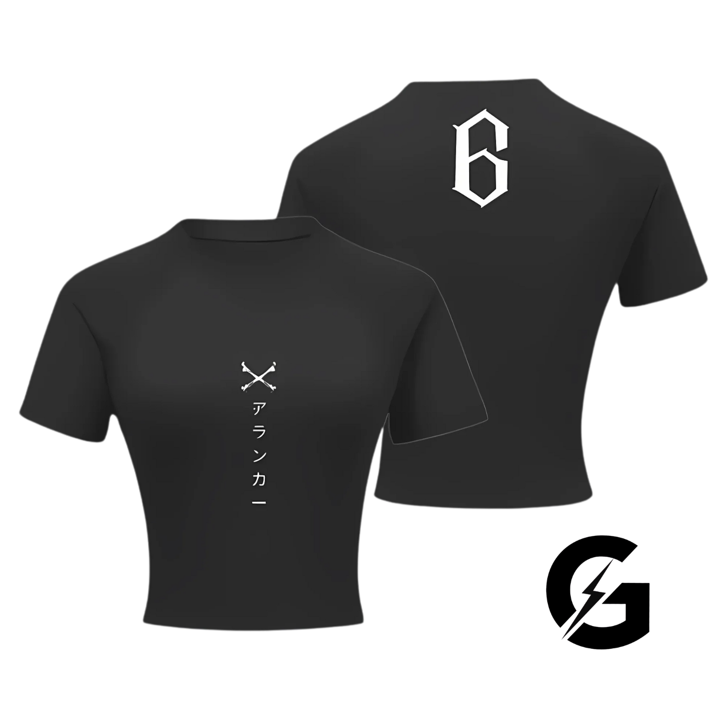 Grimmjow Crop Compression T Shirt