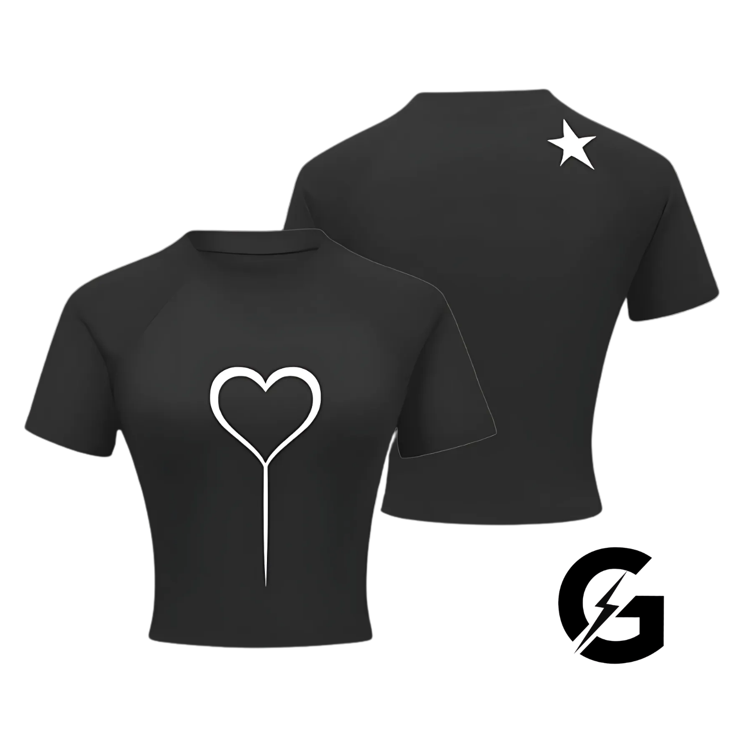 Giorno Crop Compression T Shirt