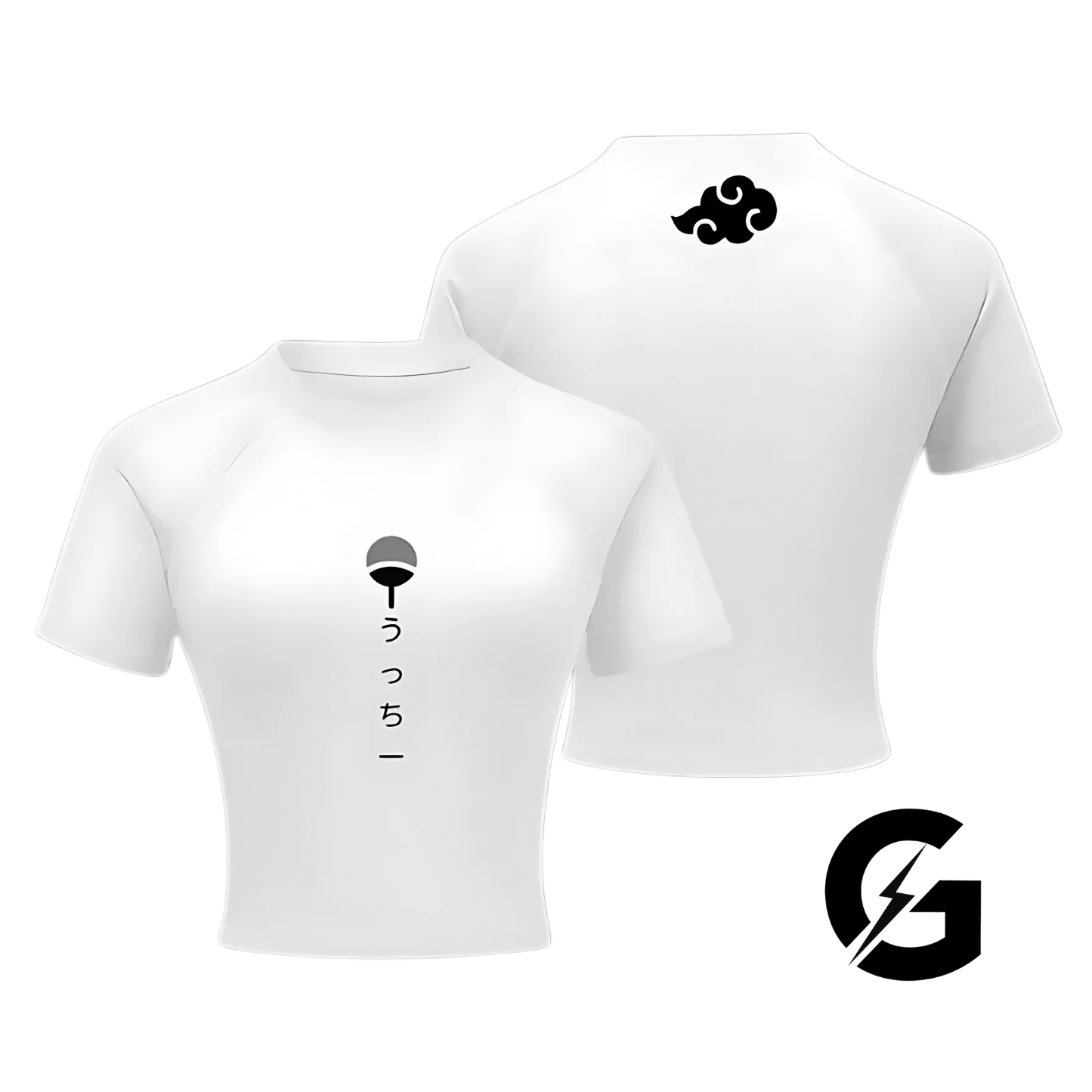 Itachi Crop Compression T Shirt