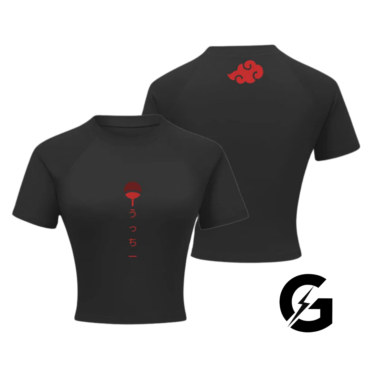 Itachi Crop Compression T Shirt
