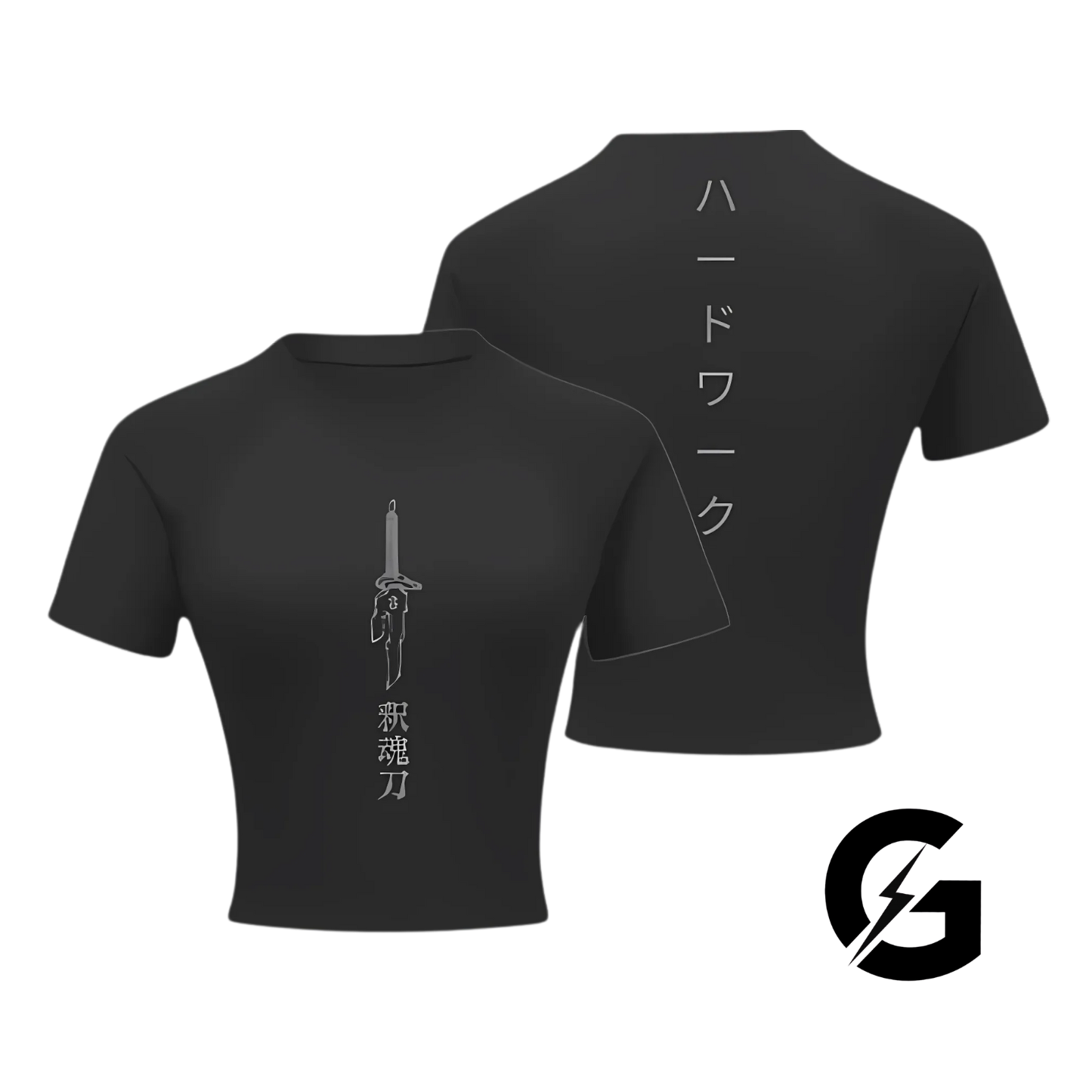 Toji Crop Compression T Shirt