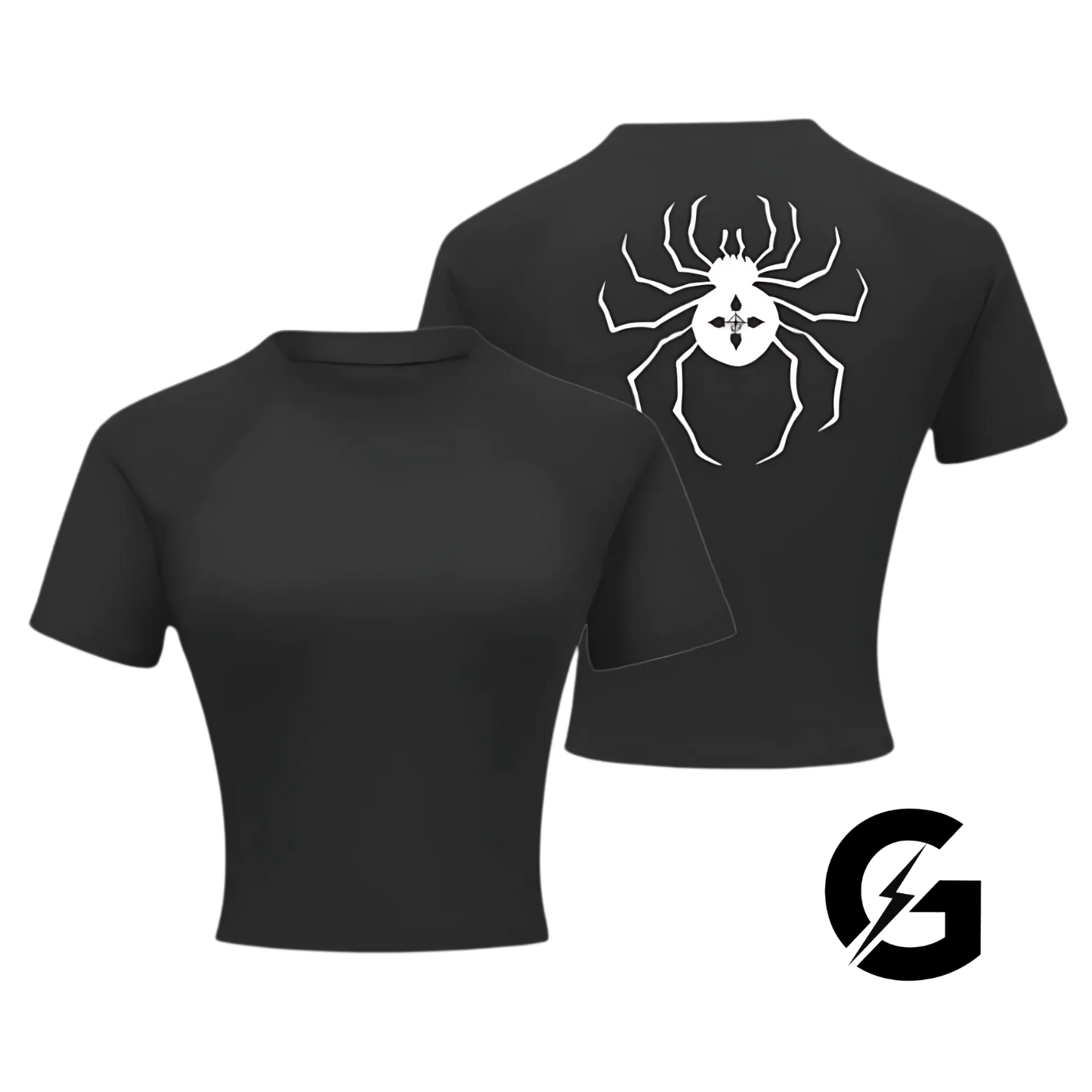 Chrollo Crop Compression T Shirt