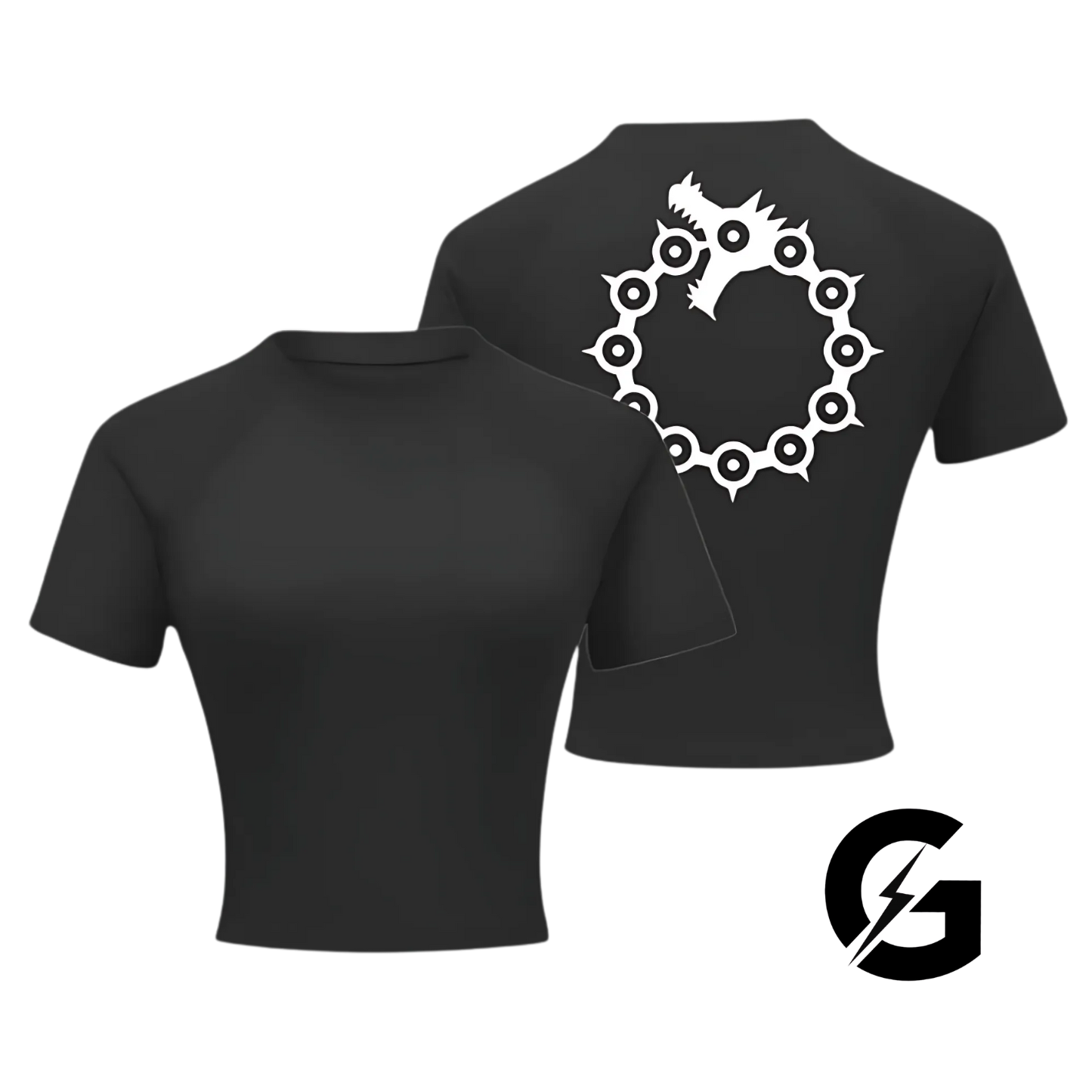 Meliodas Crop Compression T Shirt